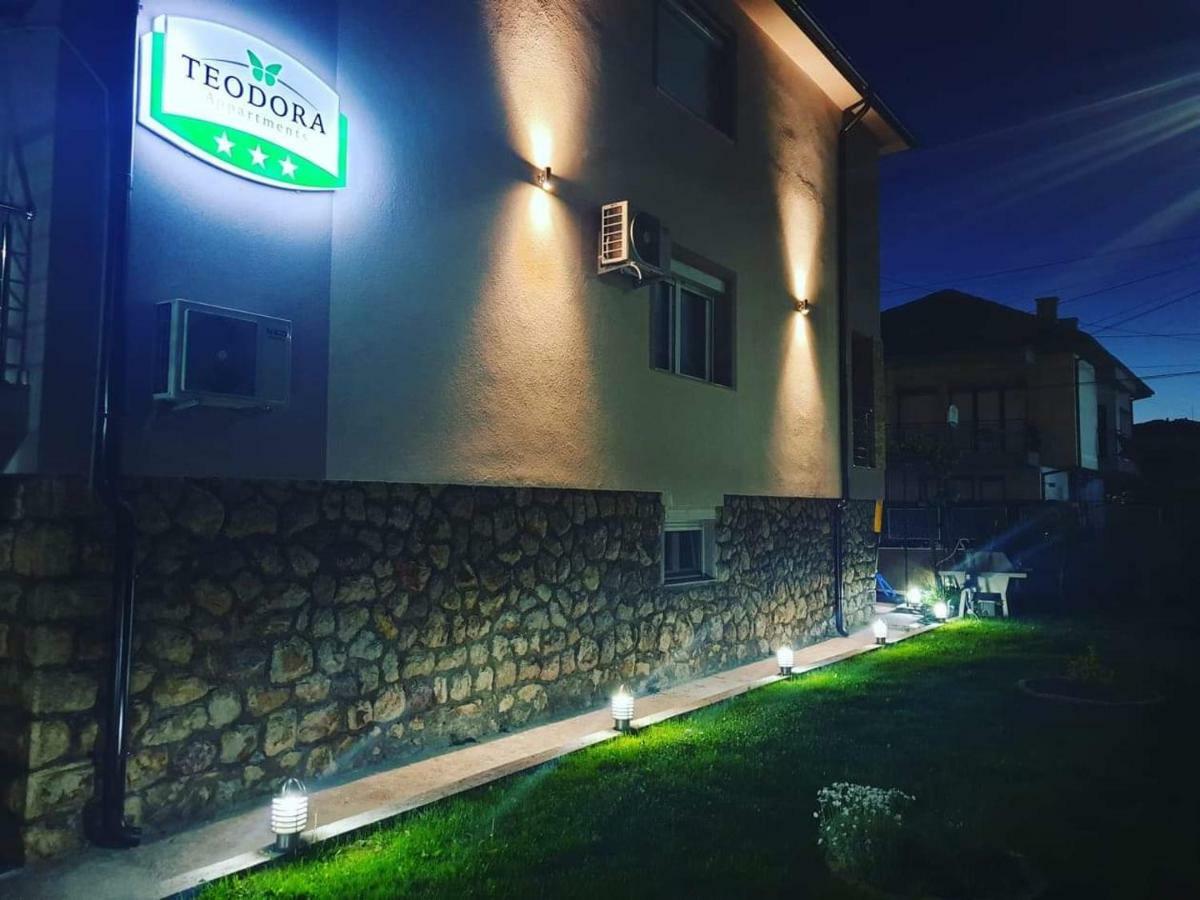 Apartments Teodora Ohrid Exterior foto